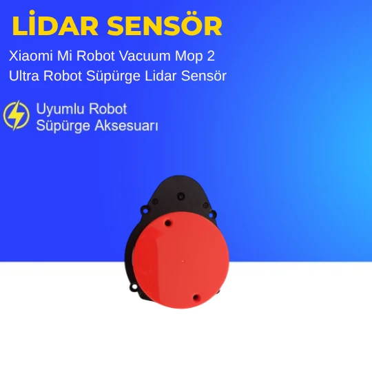 Xiaomi Mi Robot Vacuum Mop 2 Ultra Robot Süpürge Lidar Sensör ürün görseli 1