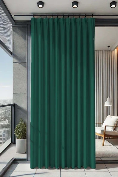 sizenelazım Su Geçirmez Oxford Balkon Perdesi Güneşlik ve Yağmurluk Renk ve 200 cm Boy Ölçü Seçenekli ürün görseli 1