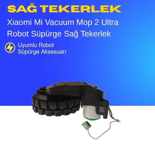 Xiaomi Mi Robot Vacuum Mop 2 Ultra Sağ Robot Süpürge Tekerlek Motoru ürün görseli 1