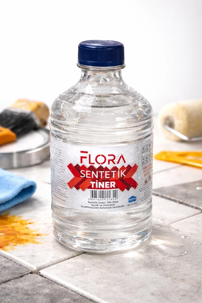 Flora Sentetik Tiner 0,513 ml  - Renksiz Boya İnceltici Tipi ürün görseli 1