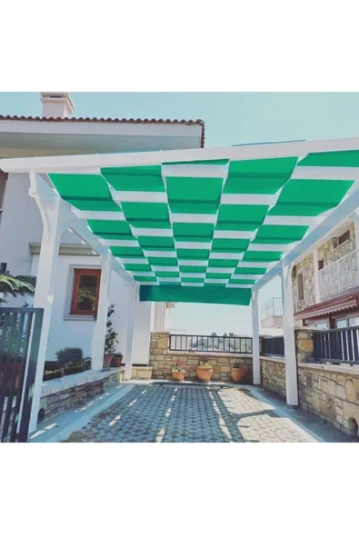 size ne lazım Yeşil Su Geçirmez Oxford Kumaş Dekoratif Gölgelik 0.5m X 20m ürün görseli 1