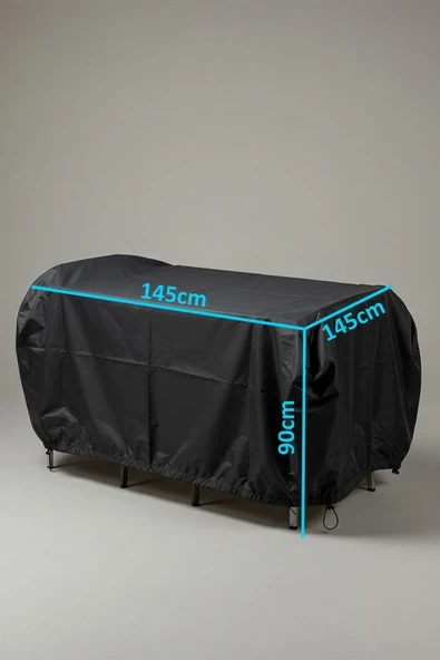 size ne lazım Paraşüt Kumaş Su Güneş Geçirmez Kolay Kullanım Hafif Bahçe Mobilya Koruma Kılıfı 145cmx145cmx90cm ürün görseli 1
