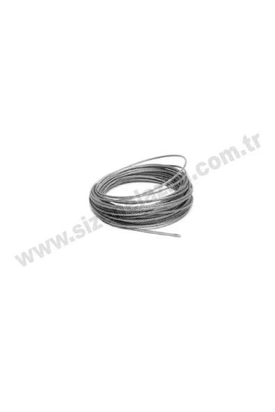 size ne lazım Çelik Halat (4mm) 1 metre ürün görseli 1