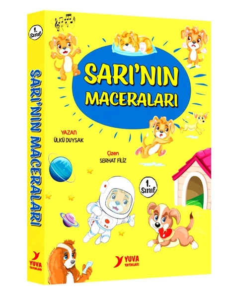 Yuva Sarının Maceraları 1.Sınıf Hikaye Seti 10Lu 16şar syf ürün görseli 1