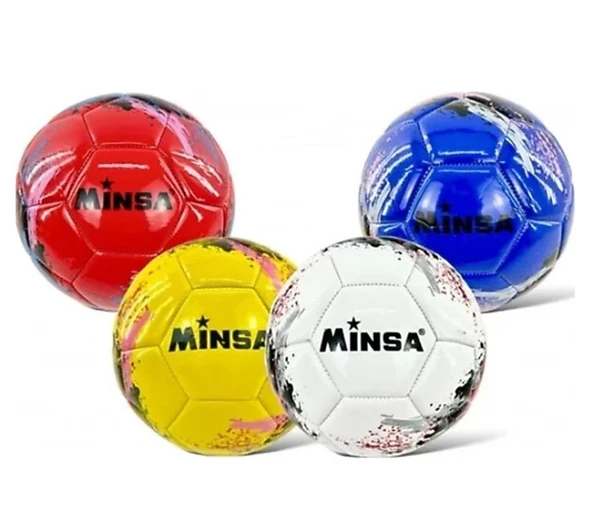Minsa Futbol Topu Farklı Renklı Kaliteli - 1 adet ürün görseli 1