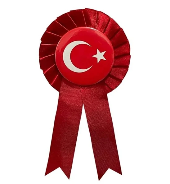Fiyonklu Rozet Bayraklı ürün görseli 1