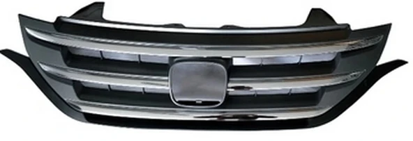 Honda Crv 2013-2014 Ön Panjur Koyu Gri - Nikelaj Çıtalı (Alt Çıtası İle Birlikte) (Bfn) (Adet) (Oem No:71121T0Ga01Za) ürün görseli 1