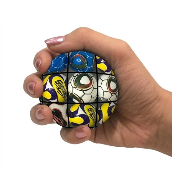 Can Spor Stres Topu Desenli 7,6cm - 2 adet ürün görseli 1