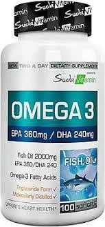 Suda Vitamin Omega-3 100 Yumuşak Kapsül ürün görseli 1