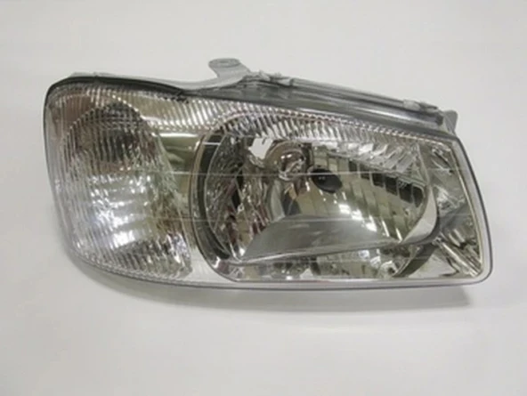 Hyundai Accent Milenyum 2000-2002 Far Lambası Sağ Manuel (Park Delikli) (Ayfar) (Adet) (Oem No:9210225010) ürün görseli 1