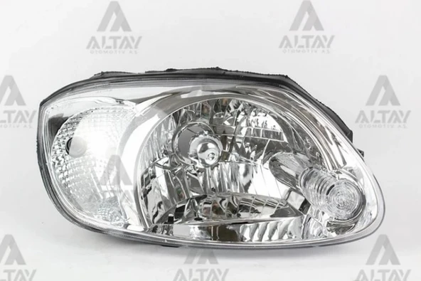 Hyundai Accent Admire 2003-2006 Far Motorlu Beyaz Sağ (Oem No: 92102-25531) ürün görseli 1