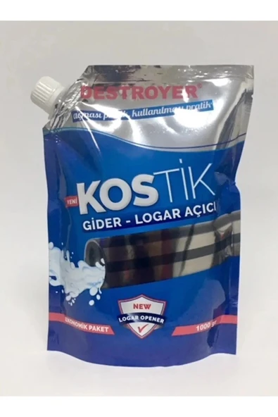 Destroyer Kostik Gider Logar Açıcı 1000 Gram ürün görseli 1