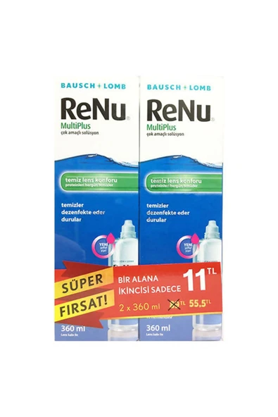Renu Multiplus Lens Solüsyonu 360 Ml - İkili Kofre ürün görseli 1