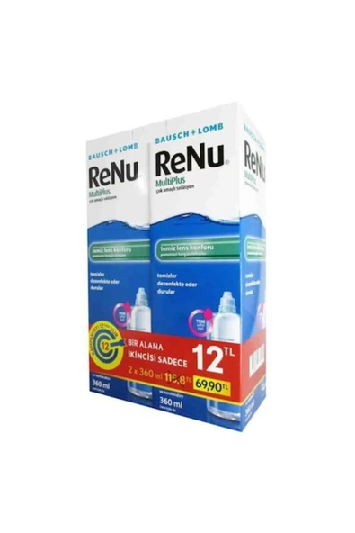 Renu Multiplus Lens Solüsyonu 360 Ml - İkili Kofre ürün görseli 1