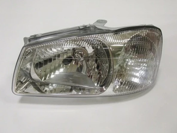 Hyundai Accent Milenyum 2000-2002 Far Lambası Sol Manuel (Park Delikli) (Ayfar) (Adet) (Oem No:9210125010) ürün görseli 1