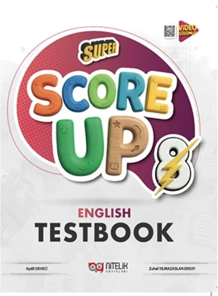 Nitelik Yayınları 8. Sınıf Super Score Up English Testbook ürün görseli 1