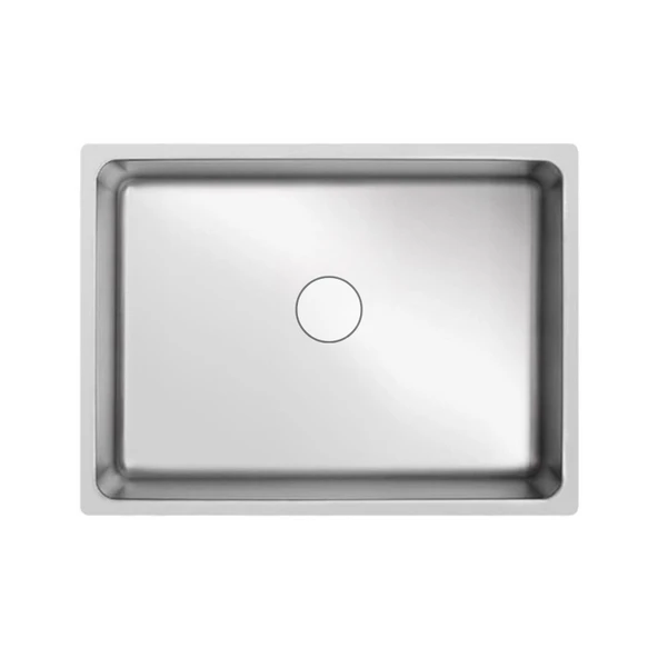 Livinox 40x50 Düz Taşmalı 0,80 mm Paslanmaz Çelik Mutfak Eviyesi ürün görseli 1