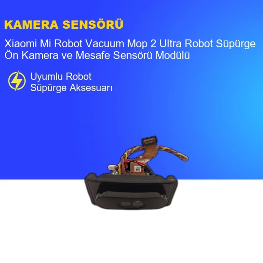 Xiaomi Mi Robot Vacuum Mop 2 Ultra Robot Süpürge Ön Kamera ve Mesafe Sensörü Modülü ürün görseli 1