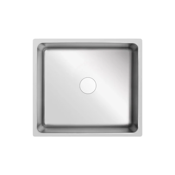 Livinox 40x45 Düz Taşmalı 0,80 mm Paslanmaz Çelik Mutfak Eviyesi ürün görseli 1