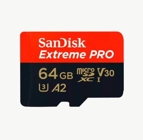SanDisk 64GB Extreme Pro MicroSDXC Hafıza Kartı (200mb/s) ürün görseli 1