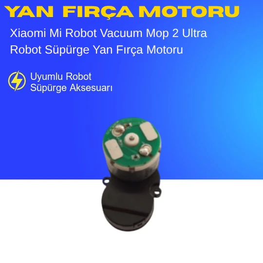 Xiaomi Mi Robot Vacuum Mop 2 Ultra Uyumlu Yan Fırça Motoru ürün görseli 1