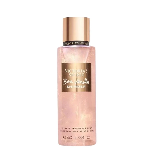 Victoria's Secret Bare Vanilla Shimmer Fragrance Mist 250 ml Kadın Vücut Spreyi ürün görseli 1