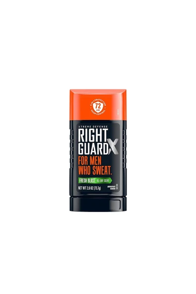 Right Guard Xtreme Defense Fresh Blast Deodorant Stick 2.6Oz 73.7gr ürün görseli 1