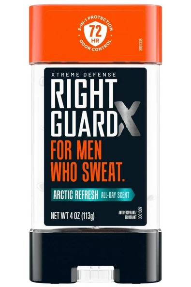 Right Guard Xtreme Defense Arctic Refresh Jel Deodorant Stick 113gr ürün görseli 1