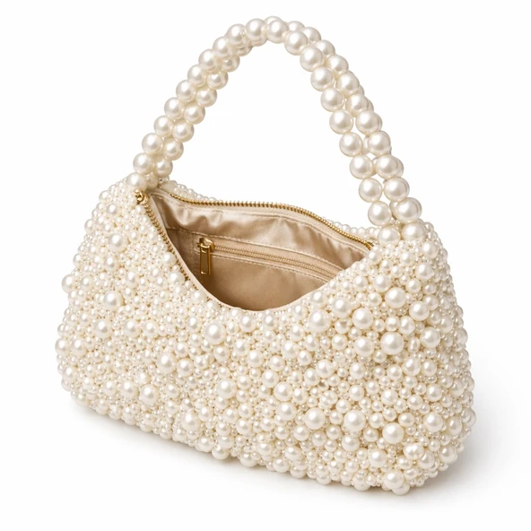 Norino Pouch Alabaster - Resim 3