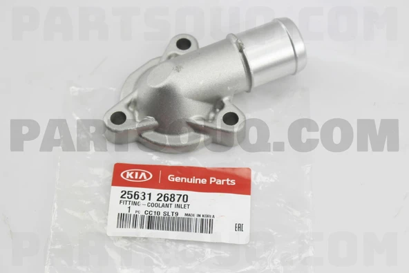 Termostat Kapagı Üst Termostat Yuvası : Üst Kore Accent Era 1,6 Benzın 2006- (Oem No: 2563126870) ürün görseli 1