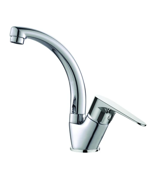 Creavit VG1508 Vega Kısa Kuğu Lavabo Bataryası - Krom ürün görseli 1