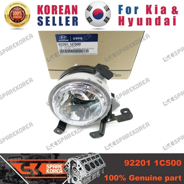 Getz 2006  Sis Farı Sol H27W 2 (Oem No:922011C500) ürün görseli 1