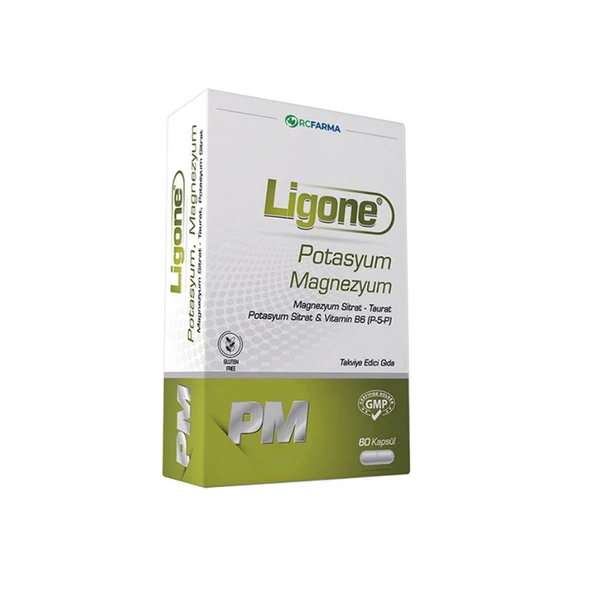 Ligone Potasyum Magnezyum 60 Kapsül ürün görseli 1