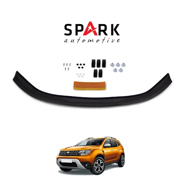Dacia Duster 2018-2024 Yıl Aralığı Uyumlu Kaput Rüzgarlığı 4mm ürün görseli 1