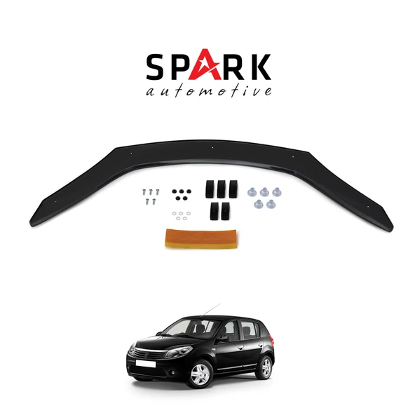Dacia Sandero 2009-2012 Yıl Aralığı Uyumlu Kaput Rüzgarlığı 3mm ürün görseli 1