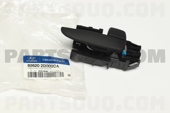 Hyundai Elantra 2001-2007 Kapı İç Açma Kolu Ön Sağ Gri Boyalı (Oem No: 826202D000Ca) ürün görseli 1