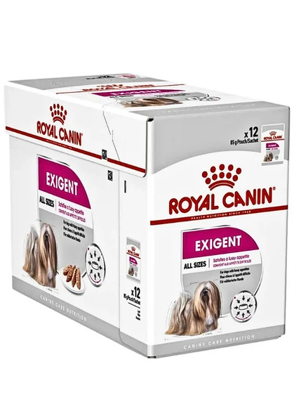 Royal Canin All Sizes Adult Exigent Yetişkin Köpek Maması 85 Gr X 12 Adet ürün görseli 1