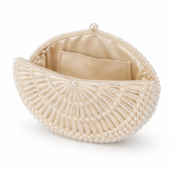 Norino Clutch Pearly - Resim 3