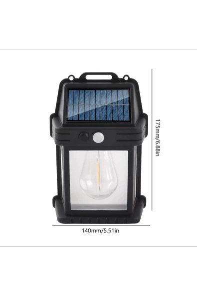 Norino YENİ nesil Suya Dayanıklı Hareket Sensörlü Güneş Enerjili Solar LED Dış Mekan Bahçe Lambası ürün görseli 1