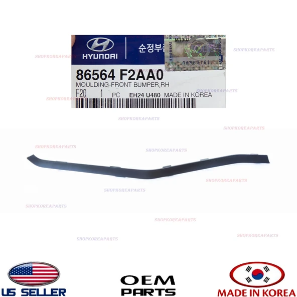 Hyundai Elantra (2019 Yılında Çıkan Kasa) Tampon Bandı Ön Sağ (Oem No: 86564-F2Aa0) ürün görseli 1