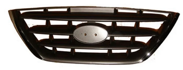 Hyundai Elantra 2004-2007 Ön Panjur Siyah - Nikelajlı (Yatay Çizgili) (Bfn) (Adet) (Oem No:863602D500) ürün görseli 1