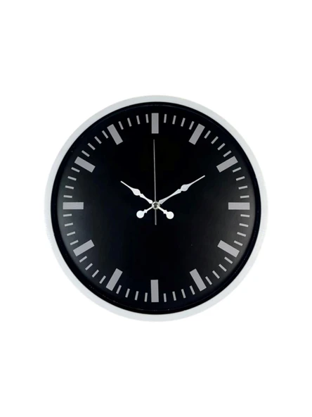 Norino Beyaz 36 Cm Modern Duvar Saati - Resim 4