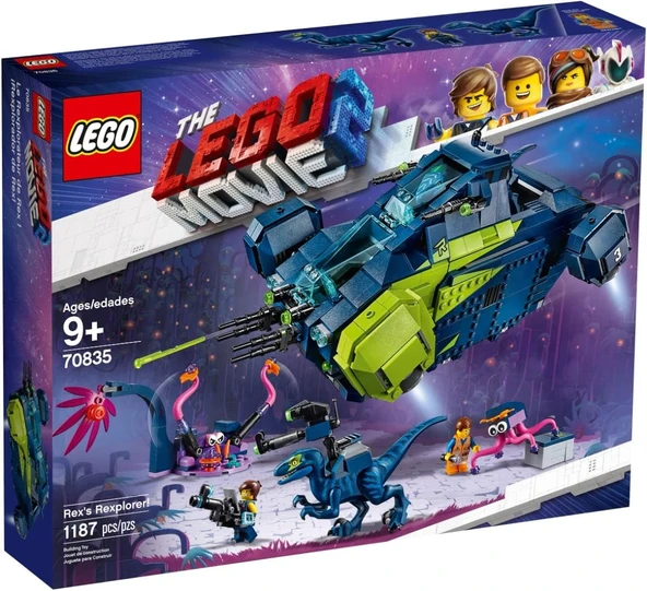 LEGO 70835 Movie Rexs Rexplorer ürün görseli 1