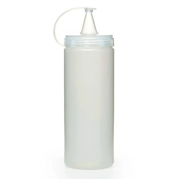 Norino Norino® Şeffaf Kapaklı Sızdırmaz Yağlık Sosluk Şişesi Plastik Yağdanlık 400 ml AP-9028 ürün görseli 1