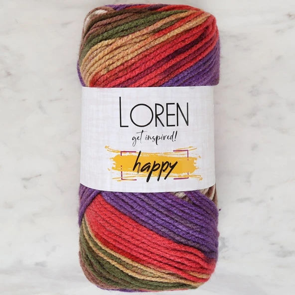 Norino Loren Happy Ebruli El Örgü İpi - RH014 - 34299 ürün görseli 1