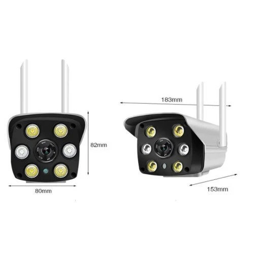 Norino 2 MP Çift Antenli Wifi Dış Mekan Güvenlik Kamerası KD-1702 ürün görseli 1