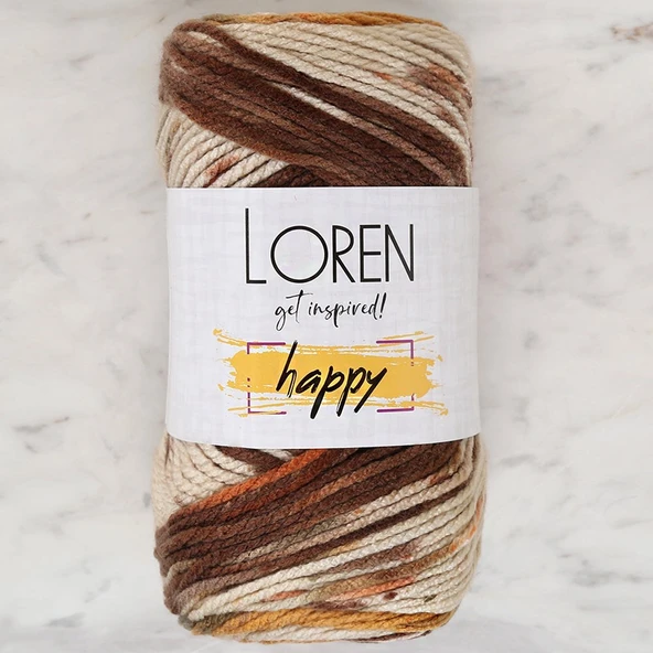Norino Loren Happy Ebruli El Örgü İpi - RH007 - 34292 ürün görseli 1