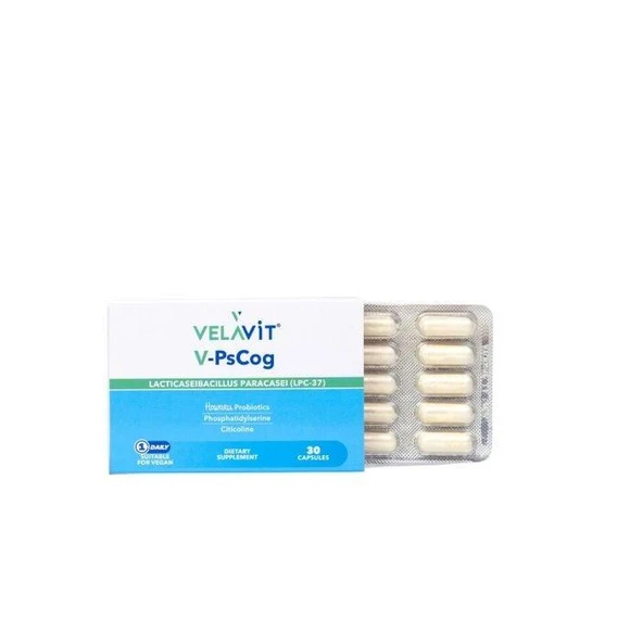 Velavit V-PsCog Sitikolin 30 Kapsül ürün görseli 1