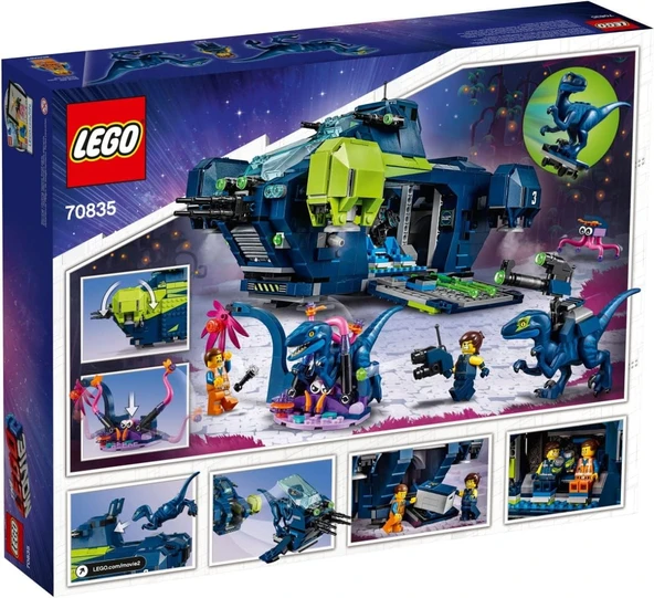 LEGO 70835 Movie Rexs Rexplorer - Resim 2