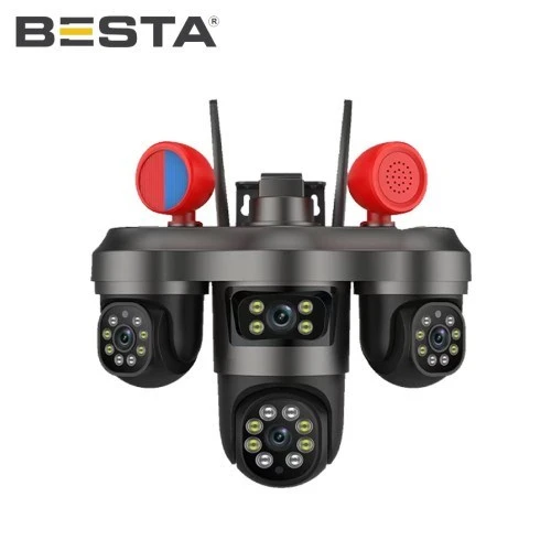 Norino 3 MP + 3MP + 3MP 3 KAMERALI WİFİ KABLOSUZ GÜVENLİK KAMERASI BS-55W ürün görseli 1